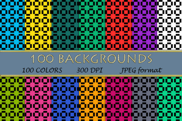100 Geometric Patterns-069: A Creative Resource for Designers and Artists