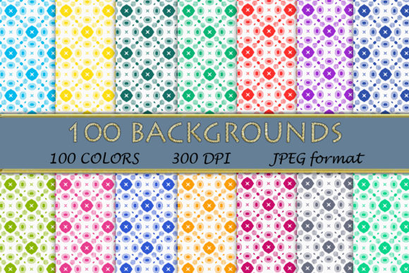 100 Geometric Patterns-082: A Creative Resource for Designers and Artists