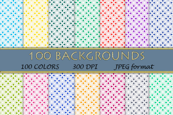 100 Geometric Patterns-094: A Creative Resource for Modern Designers