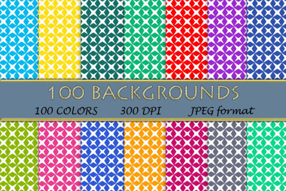100 Geometric Patterns-102
