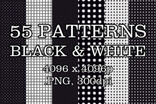 55 Black White Patterns