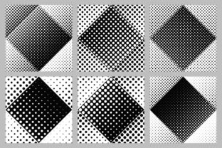 6 Seamless Halftone Dot Patterns: A Creative Resource for Designers and Artists