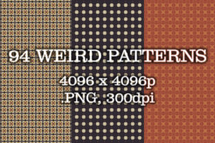 94 Weird Patterns: A Font Like No Other