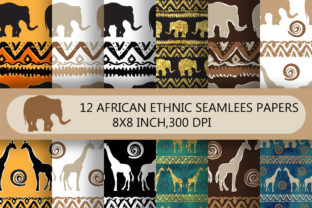 African Ethnic Seamless Patterns Pack: A Versatile Design Resource