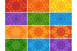 Exploring Mandala Seamless Patterns. Digital Paper