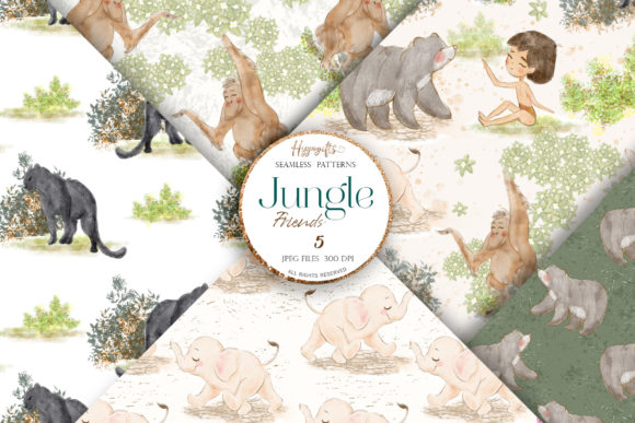Jungle Patterns Woodland Design