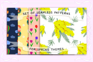 Seamless Patterns for Spring Themes: A Creative Resource for Designers and Content Creators