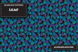 Seamless Patterns Leaf Graphic: A Versatile Design Asset