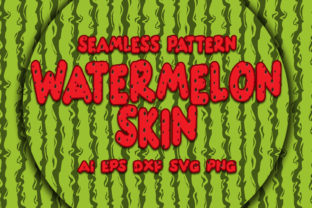 Seamless Patterns Watermelon Skin: A Versatile Design Asset for Modern Creators