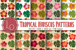 Tropical Hibiscus Patterns: A Creative Resource for Design Enthusiasts